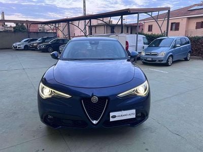 Usata Alfa Romeo Stelvio Executive 209 CV (153 kW) 2018 Blu/azzurro SUV