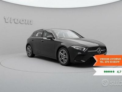 Usata Mercedes A180 AMG Line Premium Plus 136 CV (100 kW) 2024 Nero Berlina