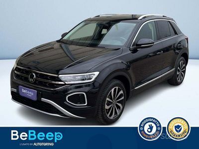 Usata VW T-Roc Style 150 CV (110 kW) 2023 Nero metallizzato SUV