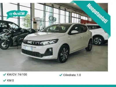 Nuova Dacia Sandero Expression 100 CV (73 kW) 2026 Beige Berlina
