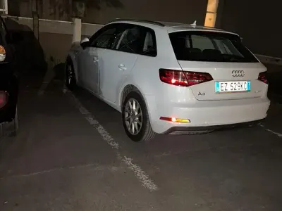 Usata Audi A3 110 CV (80 kW) 2015 Bianco Berlina