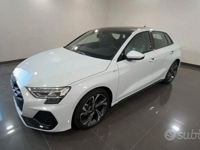 Nuova Audi A3 S-Line 150 CV (110 kW) 2025 Bianco Berlina