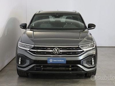 Usata VW T-Roc R-line 110 CV (80 kW) 2022 Grigio SUV