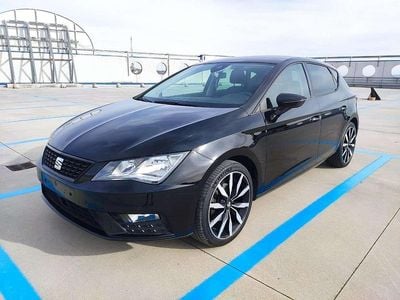 Usata Seat Leon 110 CV (80 kW) 2017 Nero Berlina