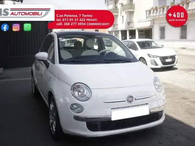 Usata Fiat 500 Lounge 69 CV (50 kW) 2015 Bianco Utilitaria