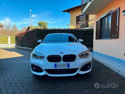 Usata BMW 118 M Sport 150 CV (110 kW) 2018 Bianco Utilitaria