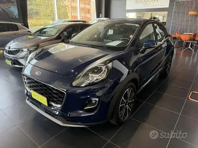 Usata Ford Puma Titanium 125 CV (91 kW) 2023 Blu/azzurro SUV