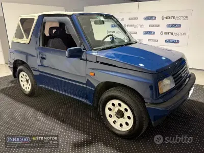Usata Suzuki Vitara 80 CV (58 kW) 1994 Blu pastello Cabrio