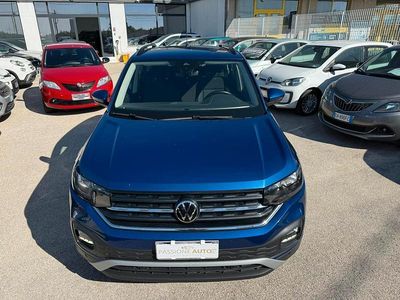 Usata VW T-Cross Style 95 CV (69 kW) 2023 Blu SUV
