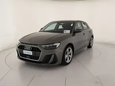 Usata Audi A1 Sportback S-Line 110 CV (80 kW) 2023 Grigio chronos metallizzato Utilitaria