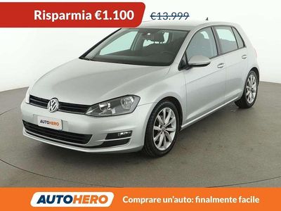 Usata VW Golf VII Highline 125 CV (91 kW) 2016 Grigio Utilitaria