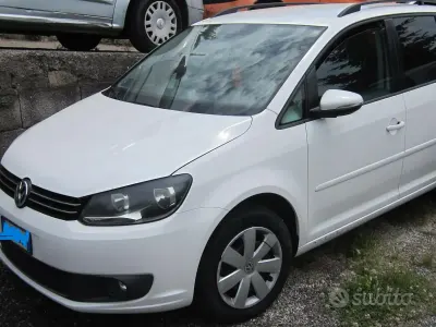 Usata VW Touran 150 CV (110 kW) 2012 Bianco Monovolume