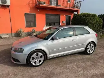 Usata Audi A3 S-Line 150 CV (110 kW) 2008 Grigio Utilitaria