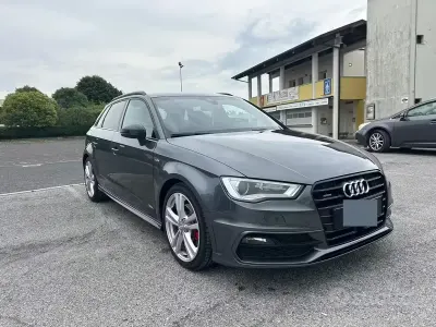 Usata Audi A3 S-Line 184 CV (135 kW) 2016 Grigio Berlina