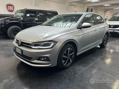 Begagnad VW Polo Highline 90 HK (66 kW) 2021 Grå Halvkombi