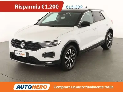 Usata VW T-Roc Style 116 CV (85 kW) 2018 Bianco SUV