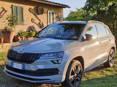 Usata Skoda Karoq SportLine 116 CV (85 kW) 2020 Grigio SUV