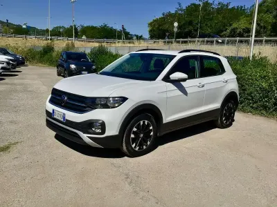Usata VW T-Cross Style 95 CV (69 kW) 2022 Bianco SUV