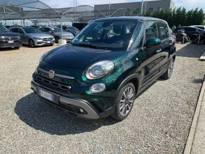Usata Fiat 500L Cross 95 CV (69 kW) 2019 Verde Monovolume