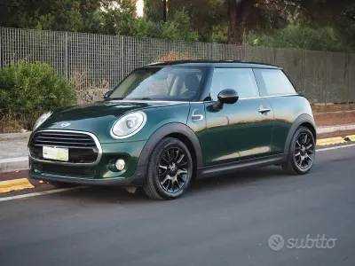 Usata Mini Cooper Hype 116 CV (85 kW) 2017 Verde Utilitaria