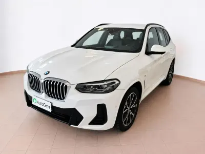 Usata BMW X3 Sport Line 190 CV (139 kW) 2022 Bianco SUV