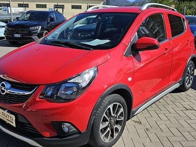 Usata Opel Karl Rocks 73 CV (53 kW) 2019 Rosso Utilitaria