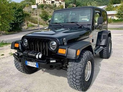 Usata Jeep Wrangler 177 CV (130 kW) 1997 Nero SUV