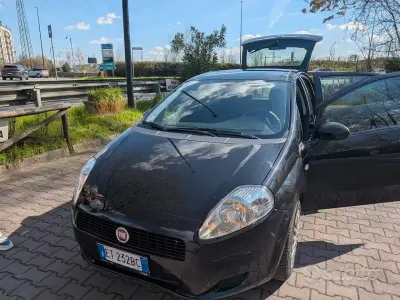 Usata Fiat Punto Lounge 69 CV (50 kW) 2013 Grigio Utilitaria