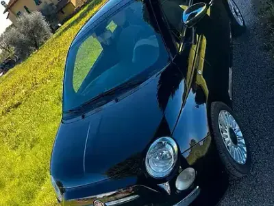 Usata Fiat 500 69 CV (50 kW) 2009 Nero Cabrio
