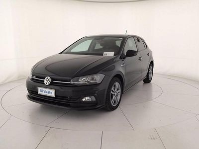 Usata VW Polo Sportline 95 CV (69 kW) 2019 2t deep black perlato Utilitaria
