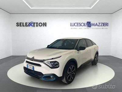 Usata Citroën e-C4 Shine 100 kW (136 CV) 2023 Bianco Berlina