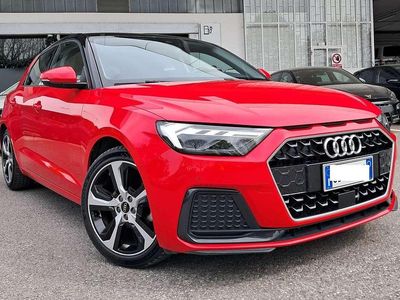 Usata Audi A1 Sportback Admired 110 CV (80 kW) 2021 Rosso progressivo/tetto nero Utilitaria