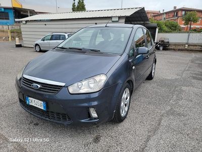 Usata Ford C-MAX Ghia 110 CV (80 kW) 2007 Grigio Monovolume