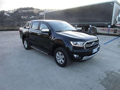 Brugt Ford Ranger Limited 170 HK (125 kW) 2021 Sort Pickup / Ladvogn