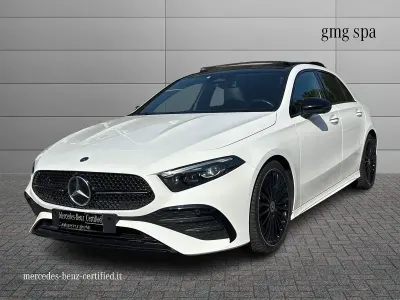 Usata Mercedes A200 AMG Line Premium Plus 150 CV (110 kW) 2023 Bianco Berlina