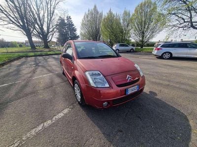 Usata Citroën C2 Exclusive 60 CV (44 kW) 2005 Rosso Utilitaria
