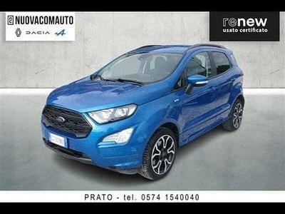 Usata Ford Ecosport Titanium S 125 CV (91 kW) 2021 Blu SUV