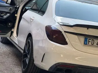 Usata Mercedes C220 170 CV (125 kW) 2015 Bianco Berlina
