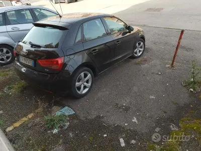 Usata Audi A1 Sportback 90 CV (66 kW) 2013 Nero Utilitaria