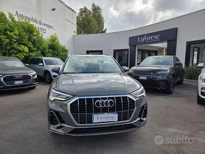 Usata Audi Q3 S-Line 150 CV (110 kW) 2021 Grigio scuro metallizzato SUV