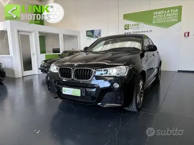 Usata BMW X4 M Sport 185 CV (136 kW) 2017 Nero SUV