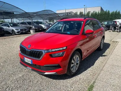Usata Skoda Kamiq Ambition 110 CV (80 kW) 2021 Rosso SUV