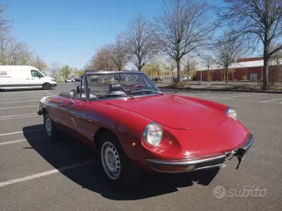 Usata Alfa Romeo Spider Veloce 128 CV (94 kW) 1980 Rosso Cabrio