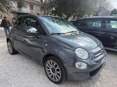 Usata Fiat 500C Red 69 CV (50 kW) 2022 Grigio Cabrio