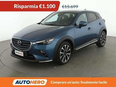 Usata Mazda CX-3 Exceed 121 CV (88 kW) 2019 Blu/azzurro SUV