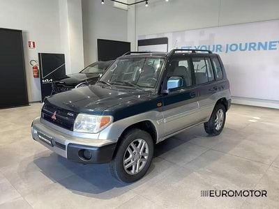 Usata Mitsubishi Pajero 129 CV (94 kW) 2001 Verde SUV