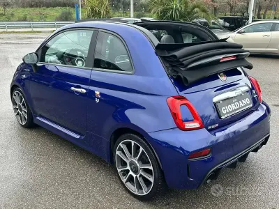 Usata Abarth 595 Turismo 165 CV (121 kW) 2016 Bluazzurro Cabrio