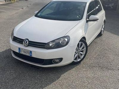 Usata VW Golf VI Highline 122 CV (89 kW) 2011 Bianco Utilitaria