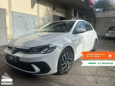 Usata VW Polo Life 95 CV (69 kW) 2023 Bianco Utilitaria