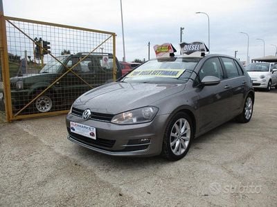 Usata VW Golf VII Highline 105 CV (77 kW) 2014 Grigio Berlina